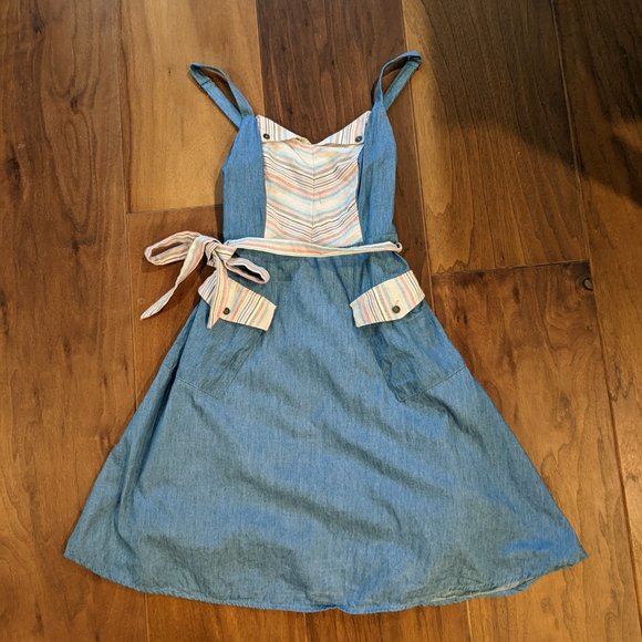 ModCloth Happiness & Cheers A Line Dress, Size XS - Picture 2 of 4